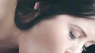 Graceful lady Cassie Fire sensually pleasured by her partner