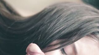 Graceful lady Cassie Fire sensually pleasured by her partner