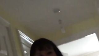 Mature stunner is tricked into sucking hard cock deep