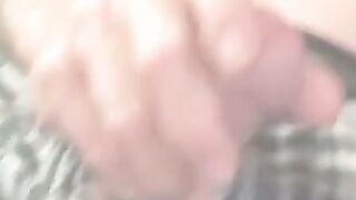 Tattooed slim amateur masturbates solo and cums on plate