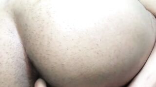Petite Latino gay Roman Blake jerks off his load into hand