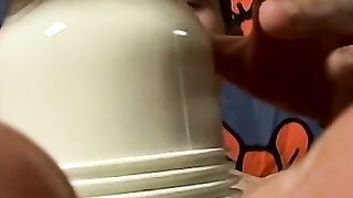 Fleshlight masturbation action with twinks Billy and Wiley