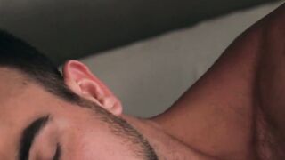 Mason Lear comforts blond stud with anal penetration