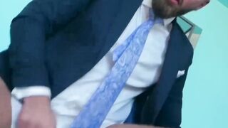 Big dick Alexander Muller fucks work buddy after hot rimming