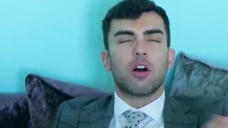 Big dick Alexander Muller fucks work buddy after hot rimming