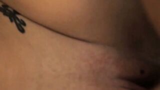 Lustful couple finally gives into it next to the fireplace