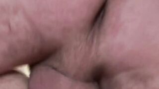 Skinny guy sucks hard cock before having his ass pounded