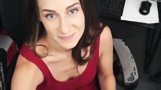 Young babe caught watching hardcore porn by her stepdad