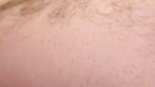 Mature American amateur cums on himself after jerking solo