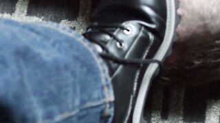 Feet licking and toe sucking with a dude going down on bear