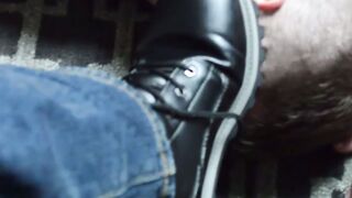 Feet licking and toe sucking with a dude going down on bear