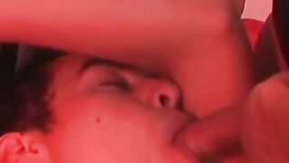Latino twink likes being fucked hard while tied up in bed