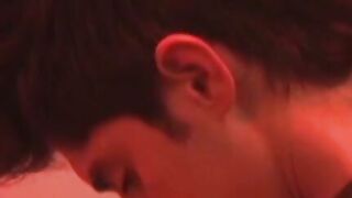 Latino twink likes being fucked hard while tied up in bed