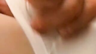 Athletic amateur Jeremiah Johnson masturbates his hairy dick