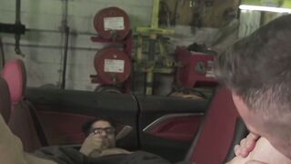 Hunk Manuel Skye sucks his buddies toes and licks his feet