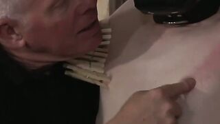 Submissive twink Blake Harvey tormented with clothespins