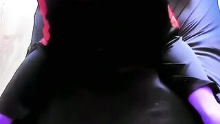 Daddy Richard Lennox strips his PINK UNDIES and strokes his cock