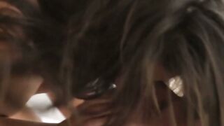 MOUTHWATERING CRT Allie Hazes Smoking Hot Body Gets DPd by Two Hung Studs!