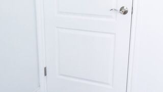 Petite teen stepsister giving a blowjob