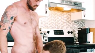 Gorgeous James Fox rimmed and banged the hairy asshole of sexy Brent North