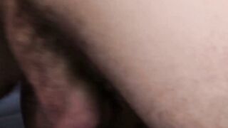 UNLEASH THE BEAST 8Inch Colossal Chris Damned BURIES HIS Hairy Rod Deep Within AJ Sloans PULSATING Pussy!