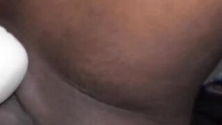 CURVY BLACK dbl D MILFS ALANAS BEST HITACHI SELF PLEASURE EVER!!!!