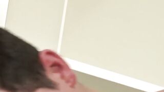 Muscular tattooed jock fucks twink bareback for our pleasure