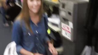 Big booty babe sells her slit to a deviant pawnbroker