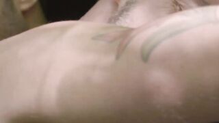 Hot stallion Gabriel Clark joins kinky spitroast threesome