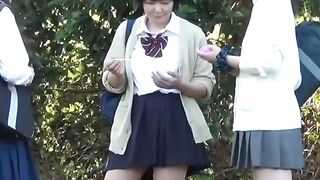 Exclusive Kinky Japanese Schoolgirls Caught Peeing in Public  You Wont Believe What Happens Next!