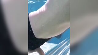 Moisa Robert was on a trip to the pool outside, outdoors, so he asked for an aquatic