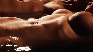 Erotic brunette babes pussy licking and threesome fucking