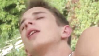 Cute young twinks just love fucking in crazy sex positions