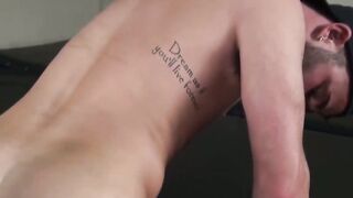 Big dick Ray Diesel hardcore interracial raw jock drilling