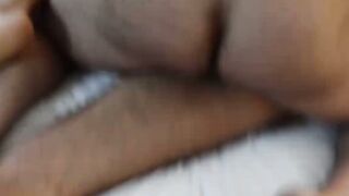 Some hardcore anal bareback with two gay hairy bears