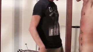 Slender twink tied up for hardcore BDSM and erotic torment