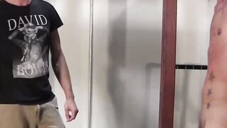 Slender twink tied up for hardcore BDSM and erotic torment