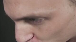 Gay hunks are foot licking each other while jerking off