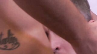 Two guys share a passionate moment by ass banging hard