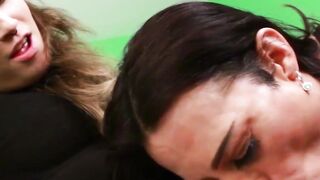 Tasty shemales show off their anal abilities on each other