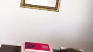 Teen babe Stella Cox gets pussy drilled and face sprayed