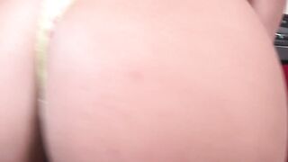 Kinky Abella Danger swallows whole big cock in POV