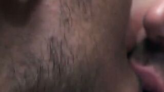 Inked muscle businessmen fuck doggystyle during office hours