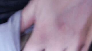 Pretty Euro street babe picked up and fed with cum in POV