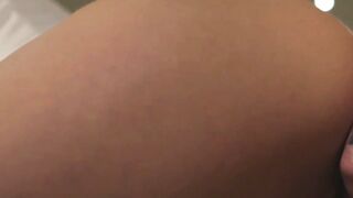 Naughty eurobabe in lingerie doggystyle fucked by inked stud
