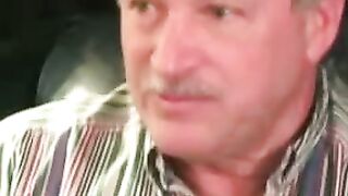 Older hairy man does solo interview and masturbates on cam
