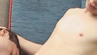 Young Latino carpenters fucking raw and deep while on duty