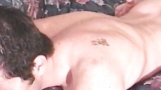 Chubby bearded cutie rimming fingering and sucking his BF