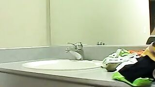 Joey Steels fills up his undies with cum after masturbation
