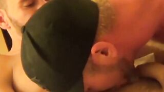 Raw gay sex with very muscular hunk and young twink